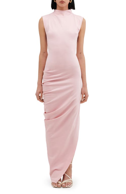Two Lines By Marcella Copenhagen Sleeveless Gown In Baby Pink