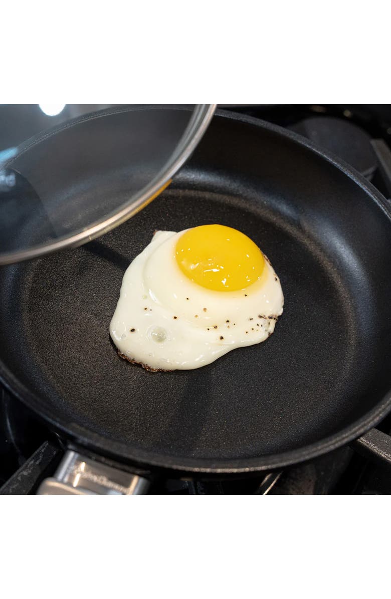 Swiss Diamond CHD Nonstick Fry Pan, 9.5-Inch with Lid, Alternate, color, Black