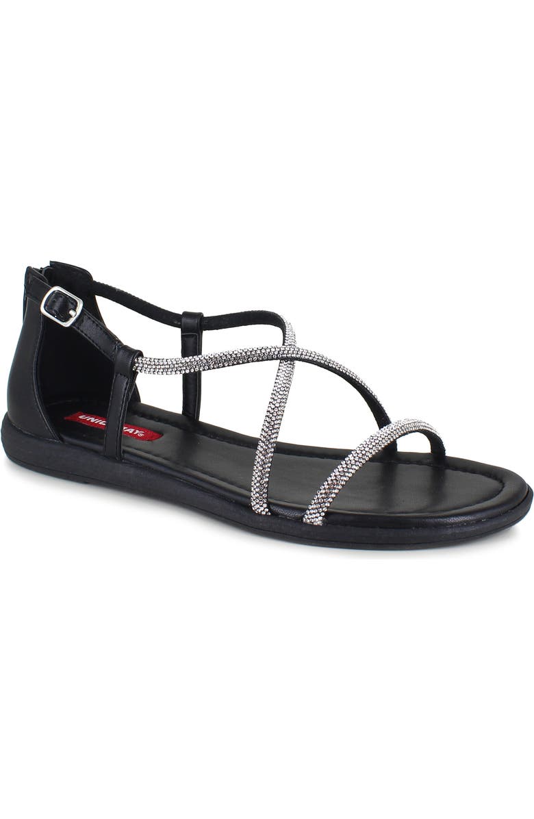 UNIONBAY Keely Rhinestone Sandal, Main, color,