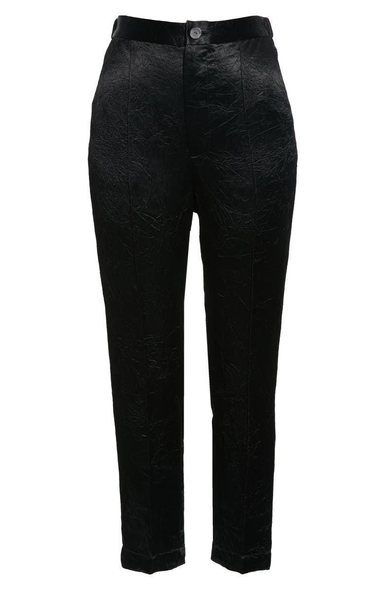 Rachel Comey Bergen Crinkle Satin Pants, Alternate, color, 