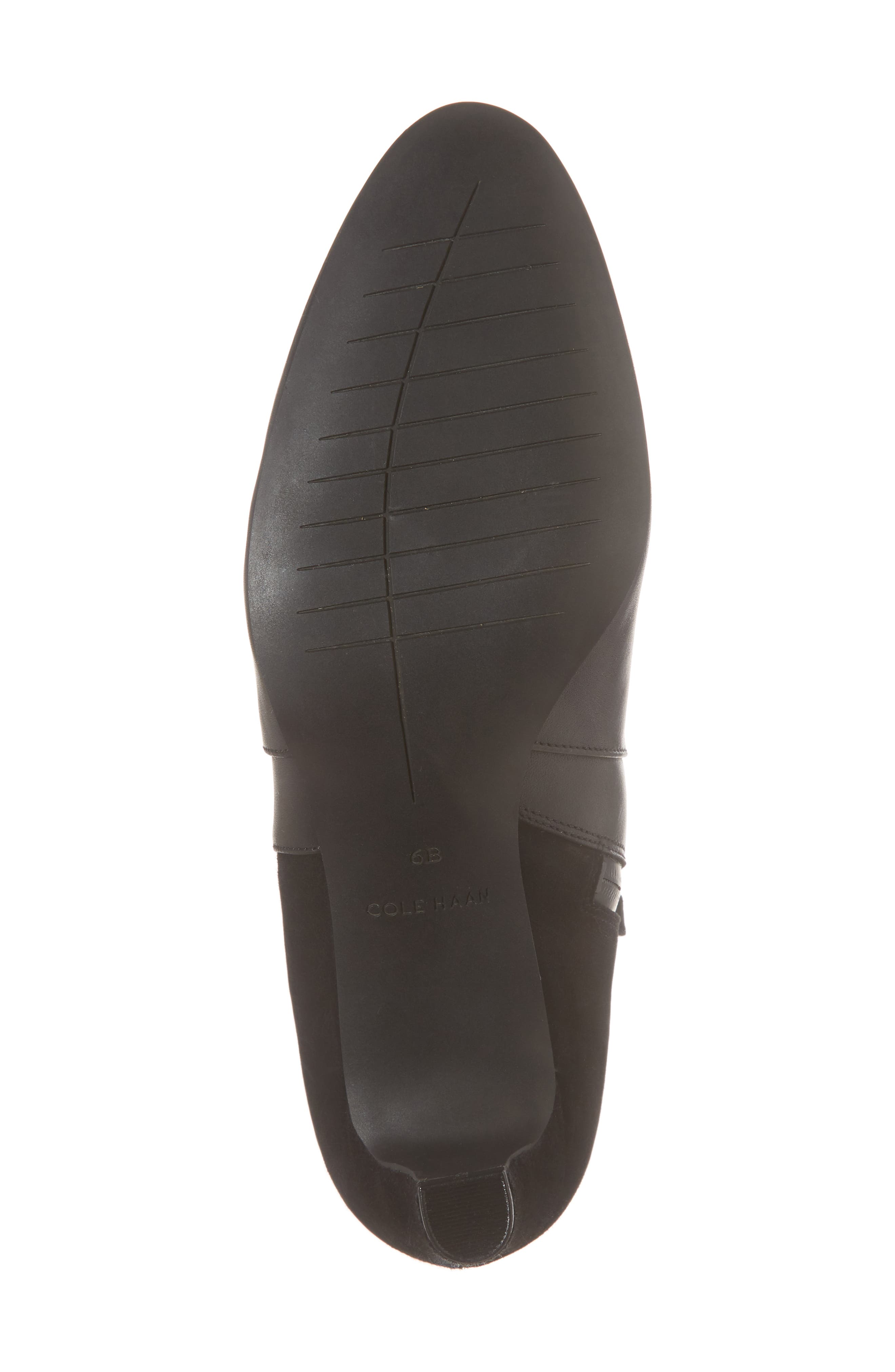 Sylvia Waterproof Bootie, Alternate, color, BLACK LEATHER