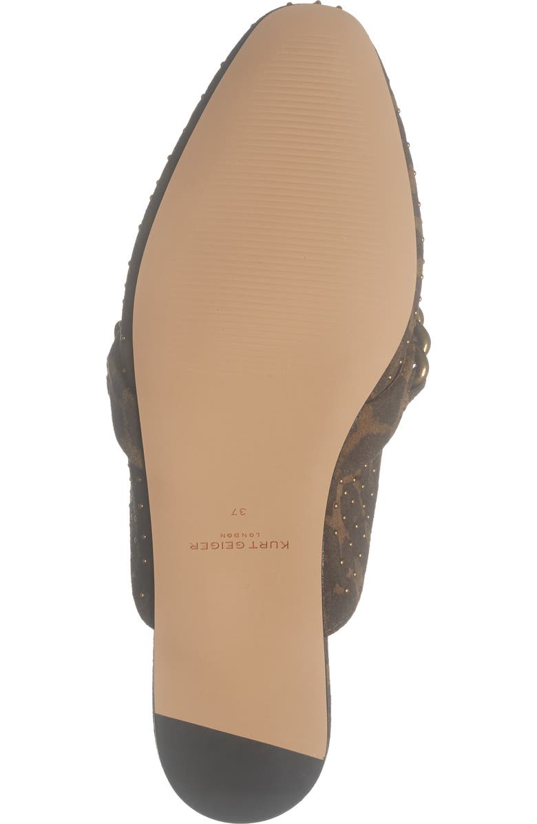 KG Kurt Geiger Chelsea Loafer Mule, Alternate, color, Dark Brown