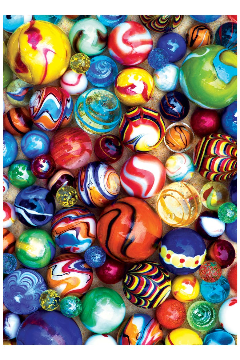 All My Marbles 1000 Piece Small Puzzle, Alternate, color, Multicolor