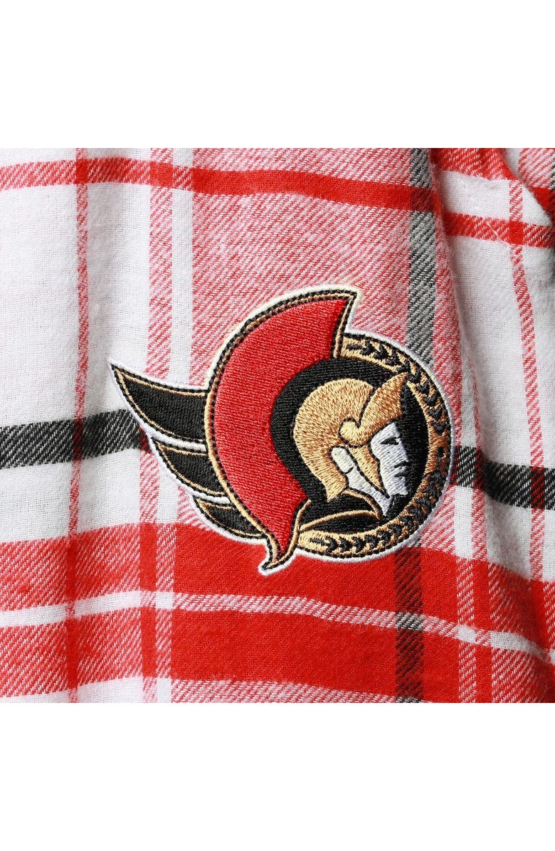 CONCEPTS SPORT Women's Concepts Sport Red/Black Ottawa Senators Accolade Flannel Pants, Alternate, color, 