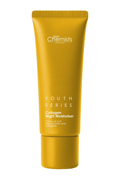 Youth Series 1% Collagen Night Moisturiser 50ml for Loss of Firmness, Anti-Aging