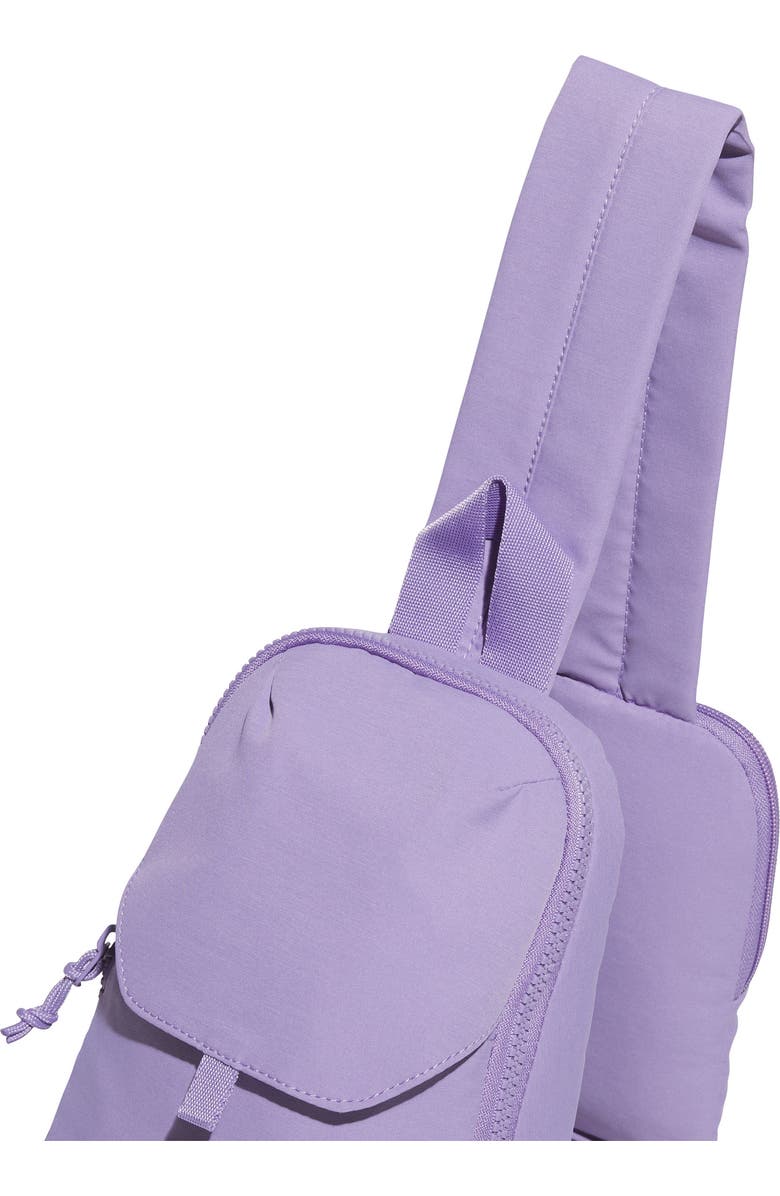 adidas Essentials 3 Sling Crossbody Bag, Alternate, color, Magic Mauve Purple/ Rose Gold