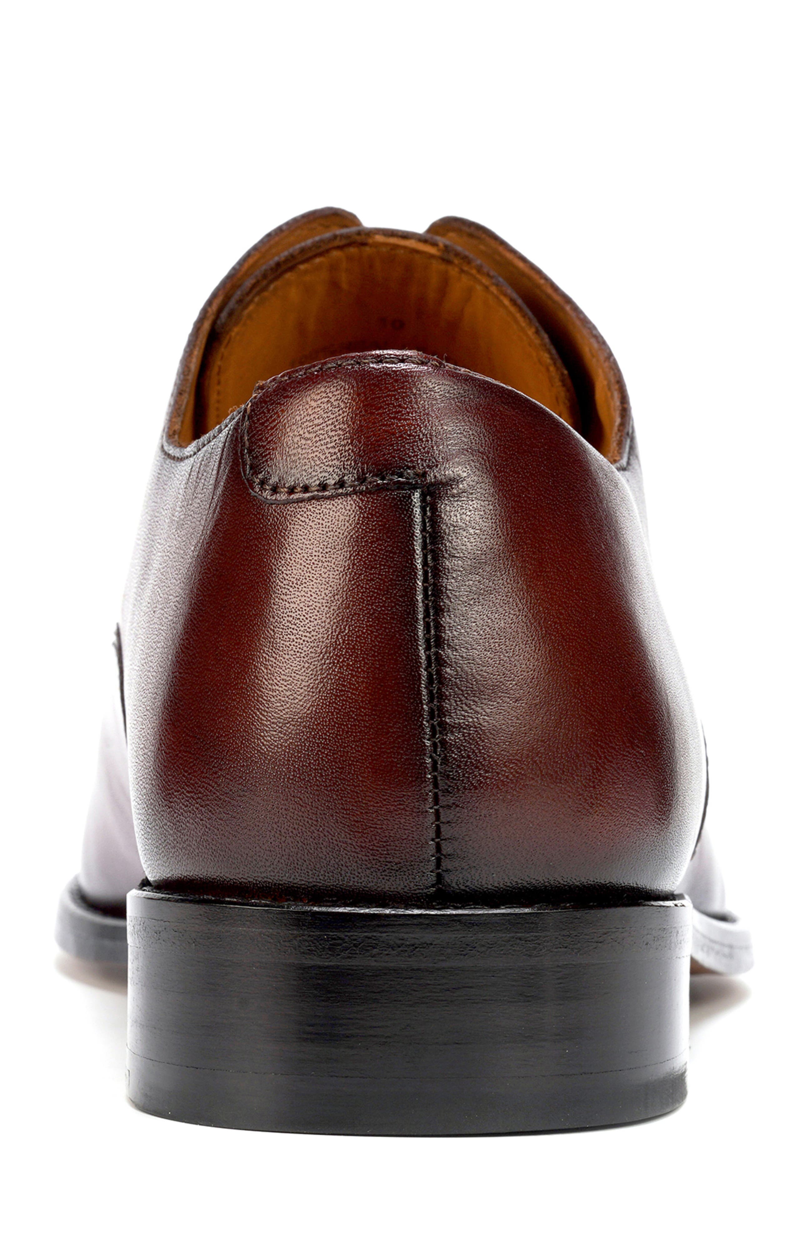 Anthony Veer Bill Cap-Toe Oxford, Alternate, color, Mahogany Burnished