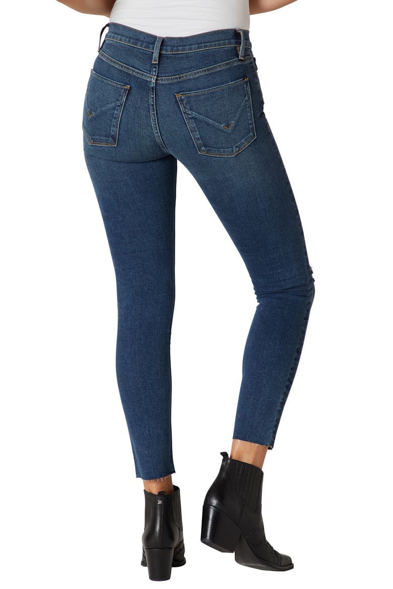 Jeans Nico Ripped Mid Rise Ankle Skinny Jeans, Alternate, color, WORN SHAKEDOWN