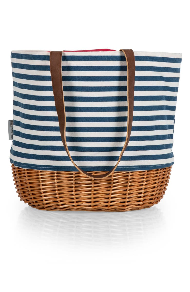 Picnic Time Coronado Basket Tote, Alternate, color, Blue