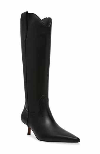 Steven New York Britt Knee High Western Boot