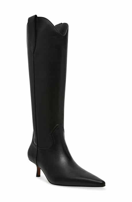 Steven New York Britt Knee High Western Boot