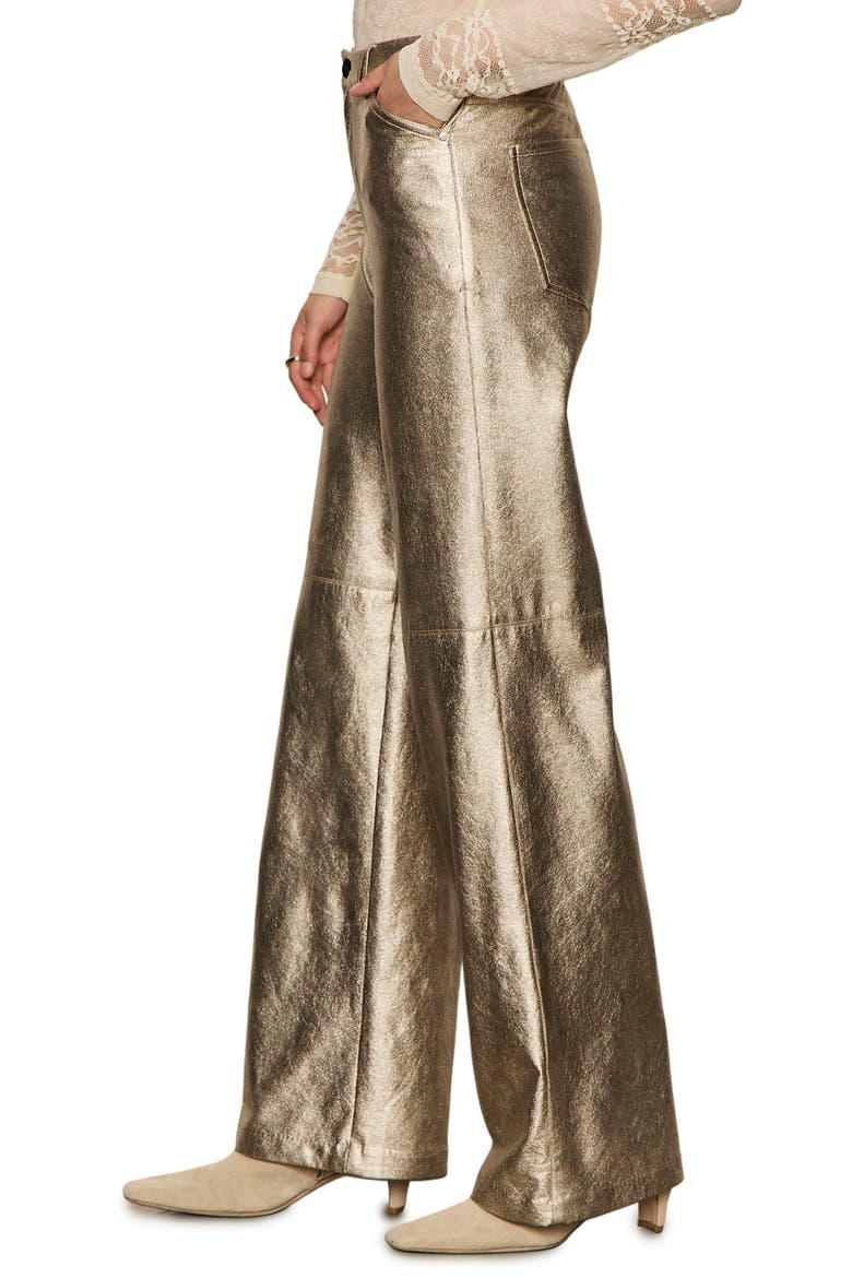 Candence Straight Leg Pants, Alternate, color, PLATINUM YELLOW