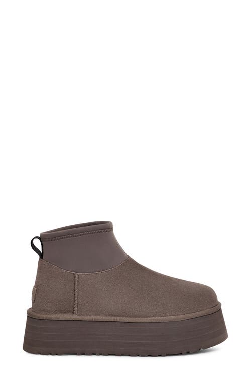 Ugg ® Classic Mini Dipper Platform Boot In Gray