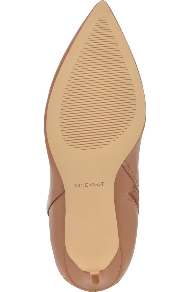 Nine West Richy Pointed Toe Knee High Boot, Alternate, color, Beige