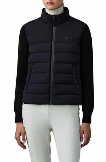 Mackage Della Mixed Media Down Puffer Jacket | Nordstrom Mackage Della Mixed Media Down Puffer Jacket | Nordstrom