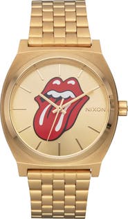 Nixon x Rolling Stones The Time Teller Bracelet Watch, 37mm