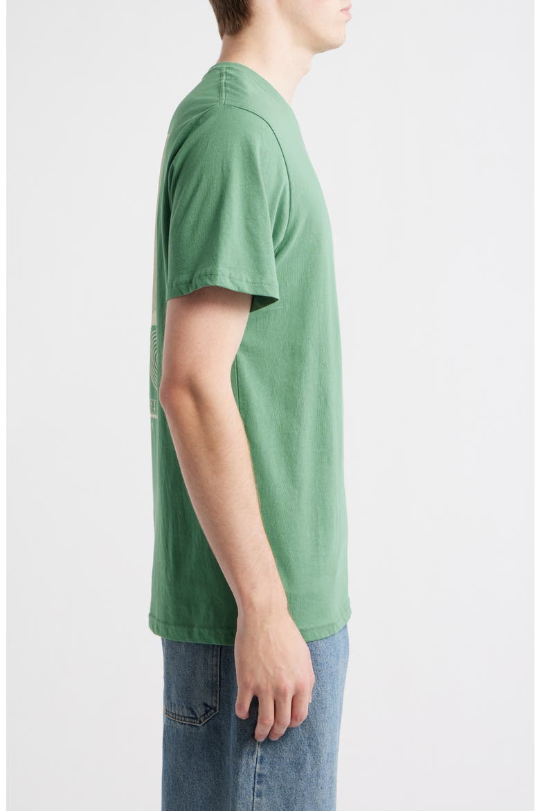 Artist of the Search Sailboat Cotton Graphic T-Shirt, Alternate, color, LEAF GREEN
