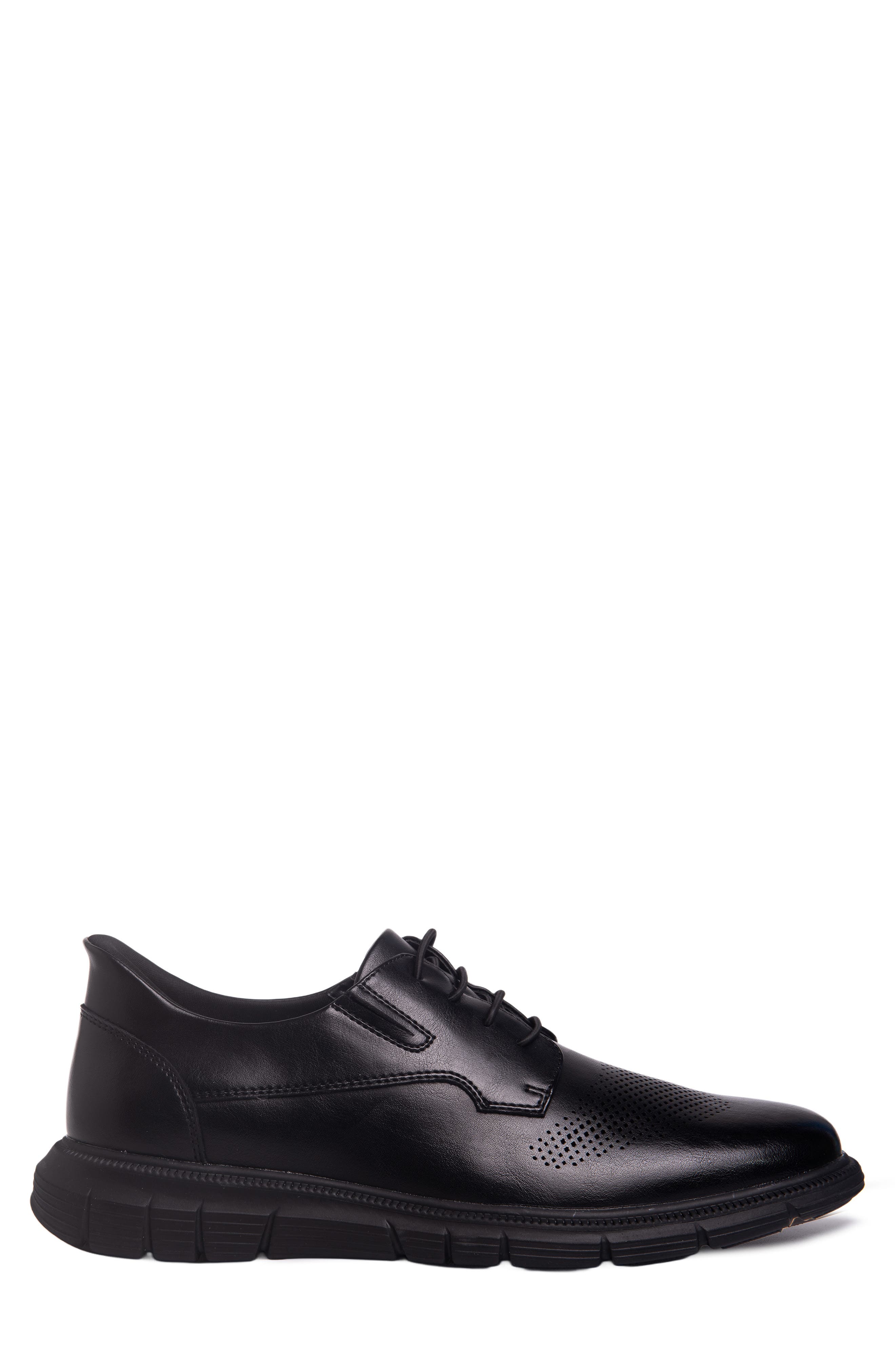 Marc Joseph New York Edward Street Hands-Free Slip-On Derby, Alternate, color, Black/Black
