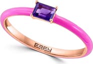 EFFY 14K Rose Gold Amethyst Ring