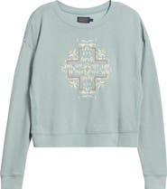 Pendleton Embroidered Cotton Sweatshirt