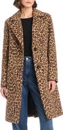 Vince Camuto Leopard Print Coat