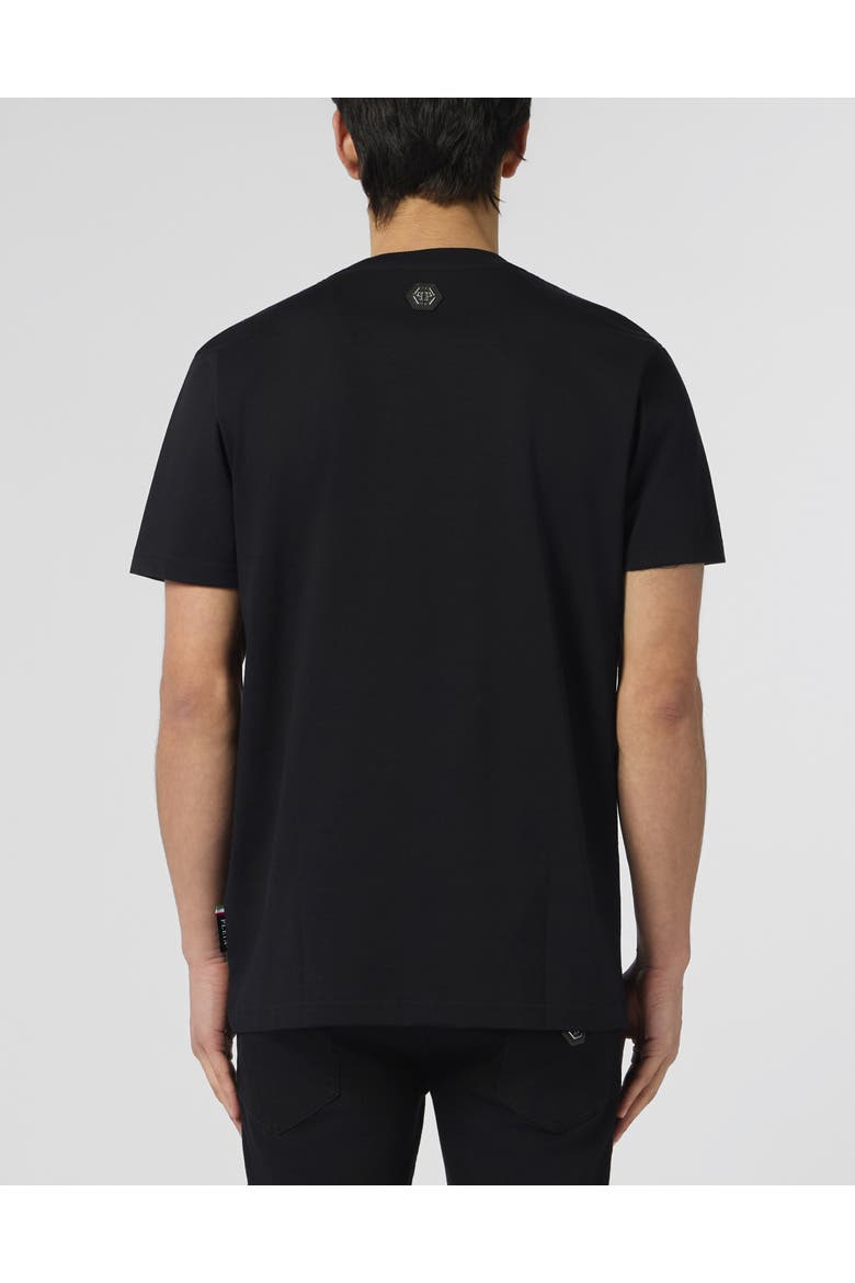 Round Neck T-Shirt Baby Devil Small Men, Alternate, color, black