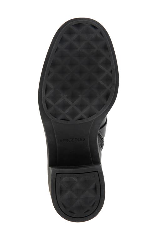 Aerosoles Women's Gavyn Block Heel Moto Booties In Black