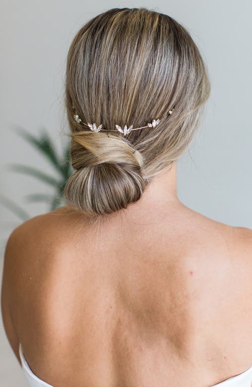 Brides And Hairpins Brides & Hairpins Meara Austrian Crystal & Opal Halo Comb
