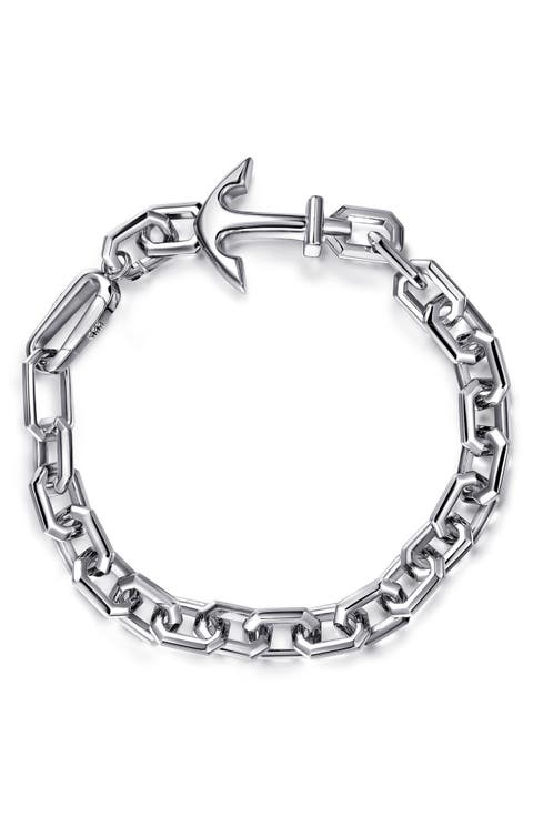 Men's Anchor Link Bracelet