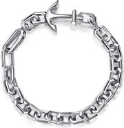Gabriel & Co. Men's Anchor Link Bracelet