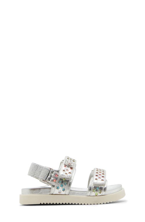 Steve Madden Girls' Tmona Sandals - Toddler, Little Kid In Silver Rainbow