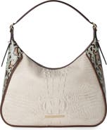Brahmin Edie Embossed Leather Shoulder Bag
