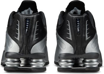靴 Nike Shox R4 Black llic Silver 28.5 Shop Nike Shox R4 'Black Metallic Silver' Men's Shoes
