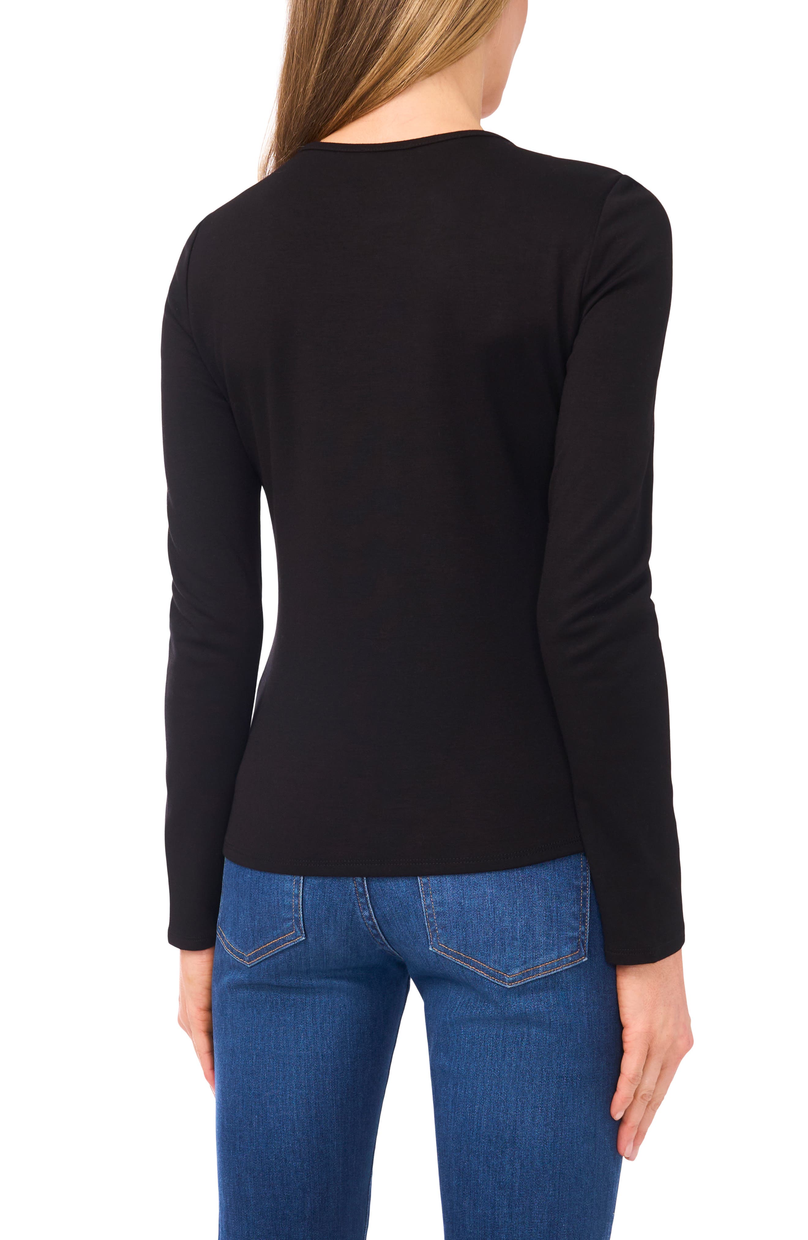 Long Sleeve Knit Top - image 2