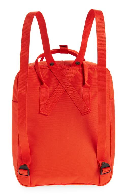 Fjall Raven Fjällräven Re-kånken Water Resistant Backpack In Orange
