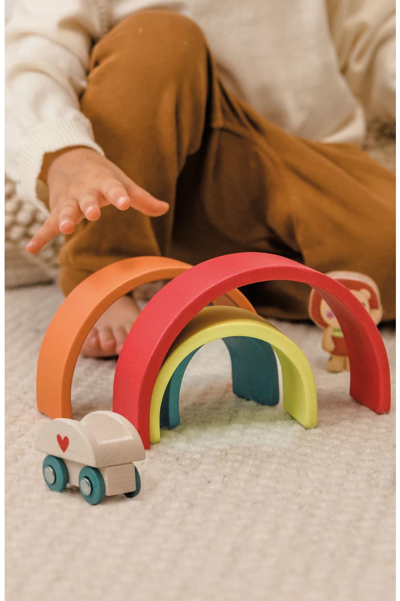 Enchanted Rainbow Roleplay Stacking Toy, Alternate, color, Multi / Green