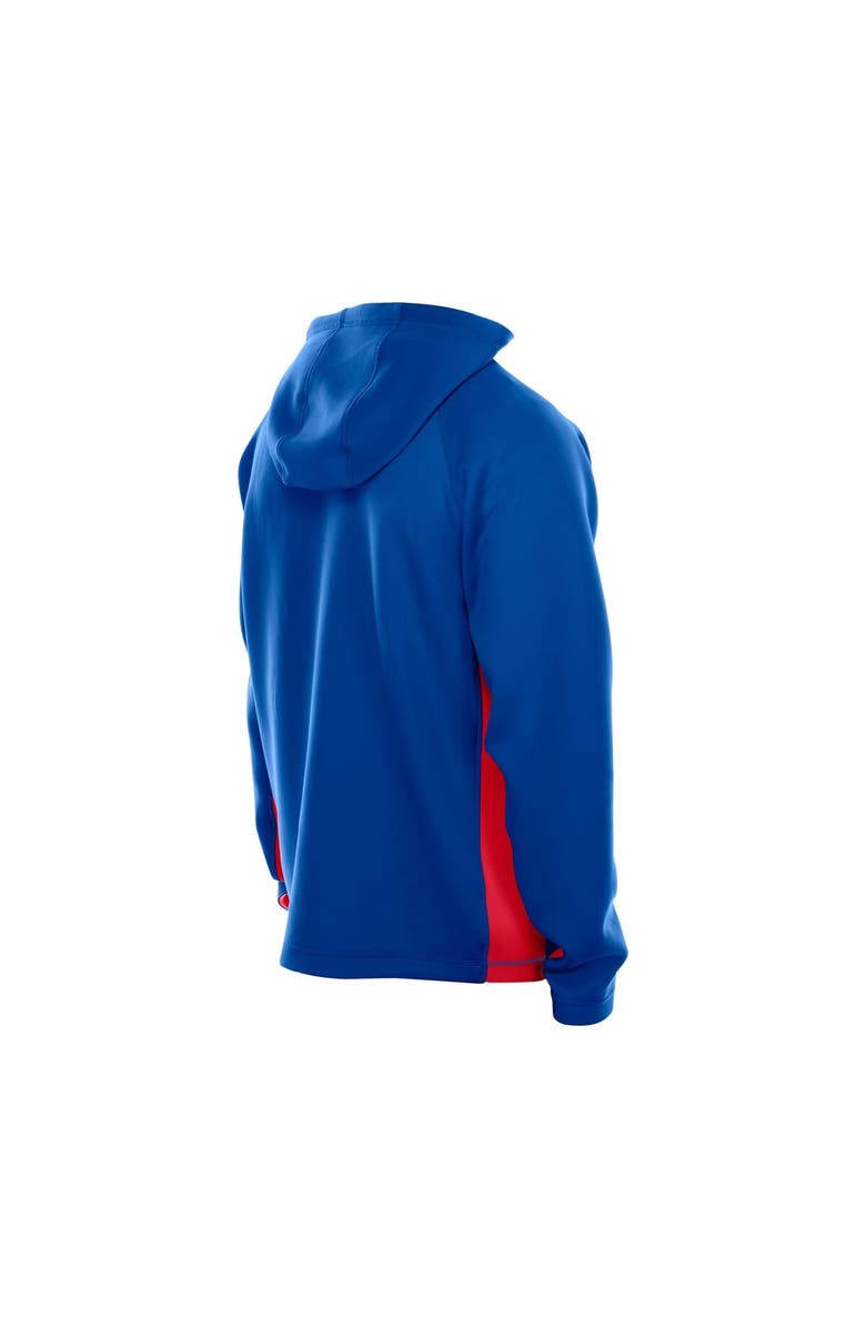 New Era Men's New Era Royal Buffalo Bills Combine Authentic Raglan Scuba Full-Zip Hoodie, Alternate, color,