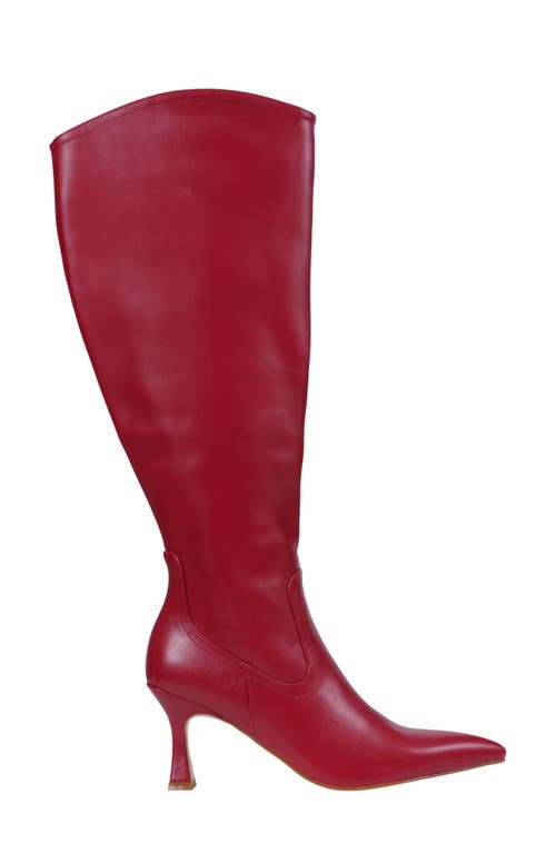 Good Choice New York Vanessa Heeled Boot In Red