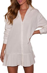 VICI Collection Zayla Long Sleeve Shirtdress