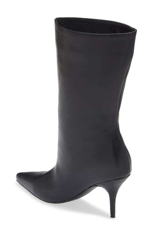 Azalea Wang Orson Pointed Toe Bootie In Black