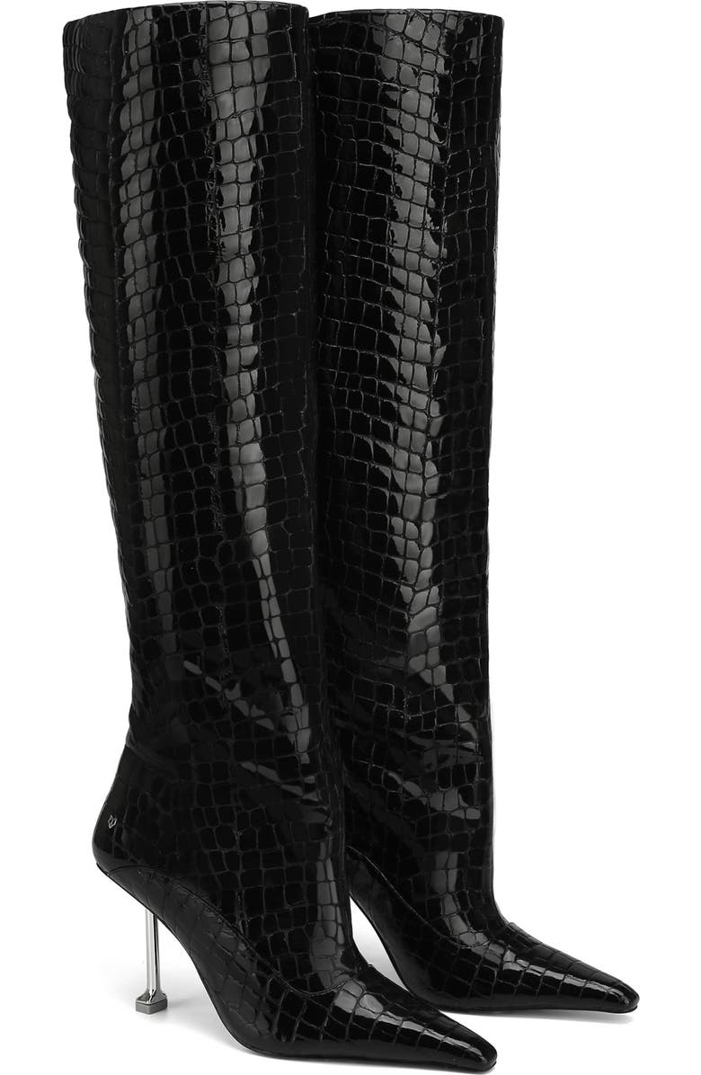 Naked Wolfe Texas Croc Embossed Tall Boot, Main, color,