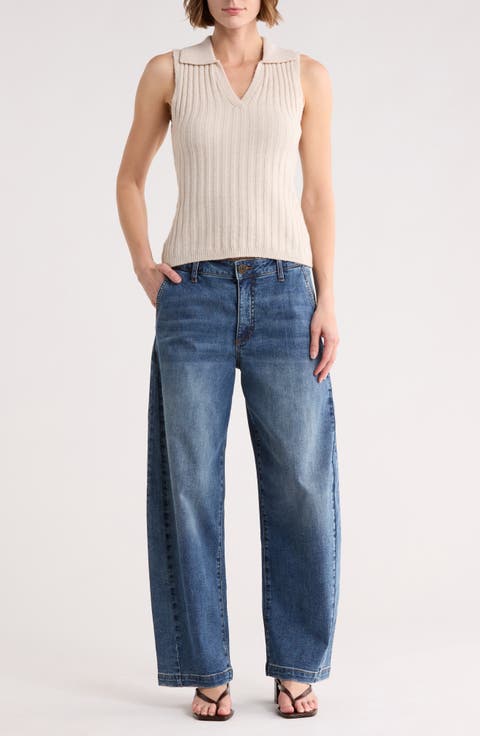 Shay High Waist Barrel Jeans