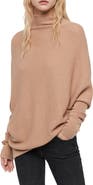 AllSaints Ridley Funnel Neck Wool & Cashmere Sweater