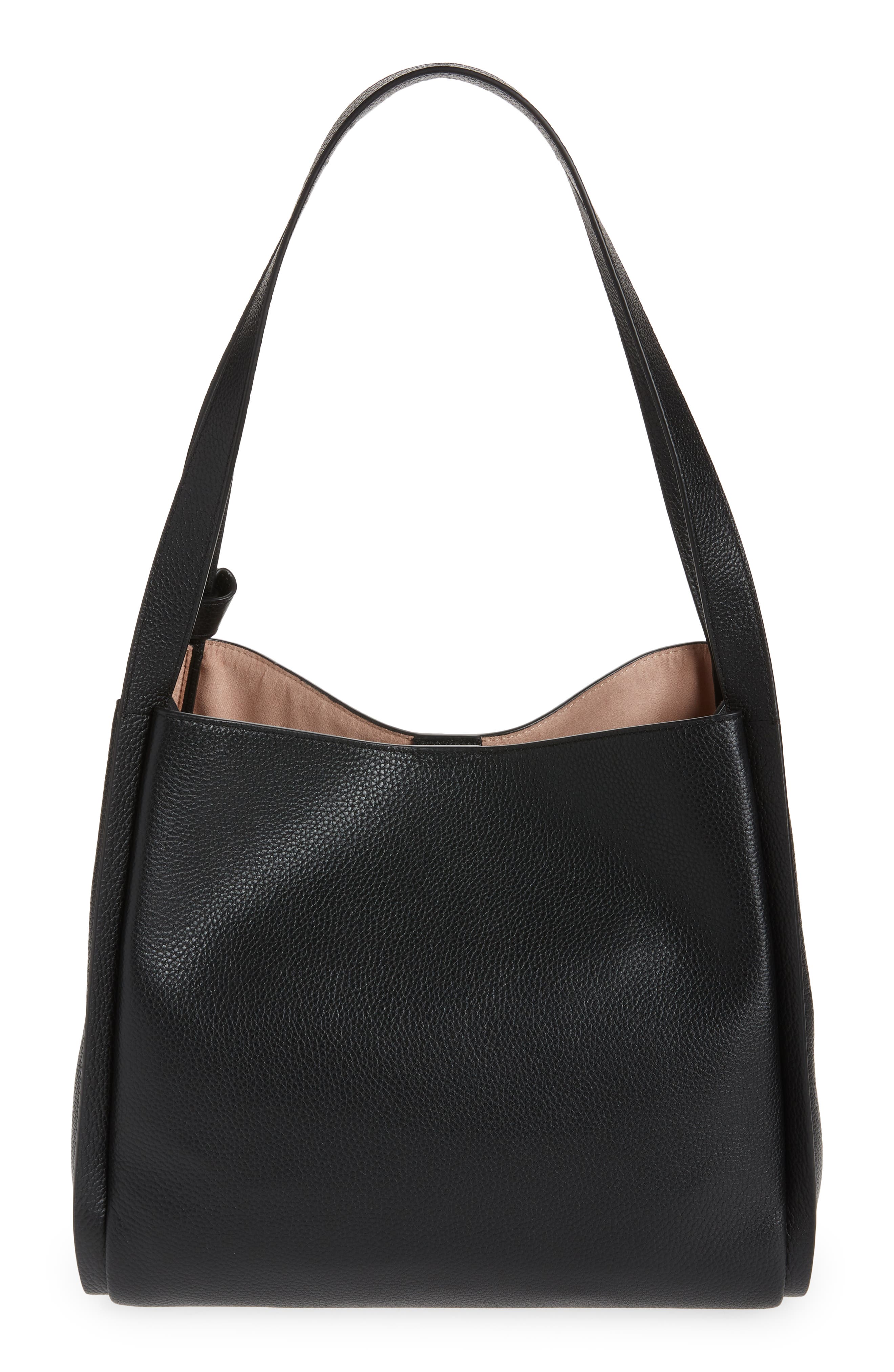 Kate Spade New York knott large leather shoulder bag, Alternate, color, 