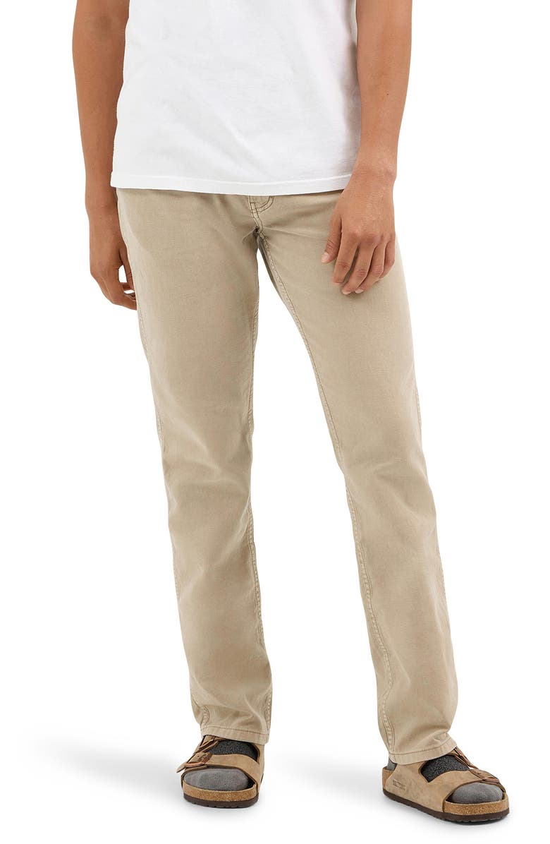 Wrangler Greensboro Straight Leg Jeans, Main, color, Timberwolf