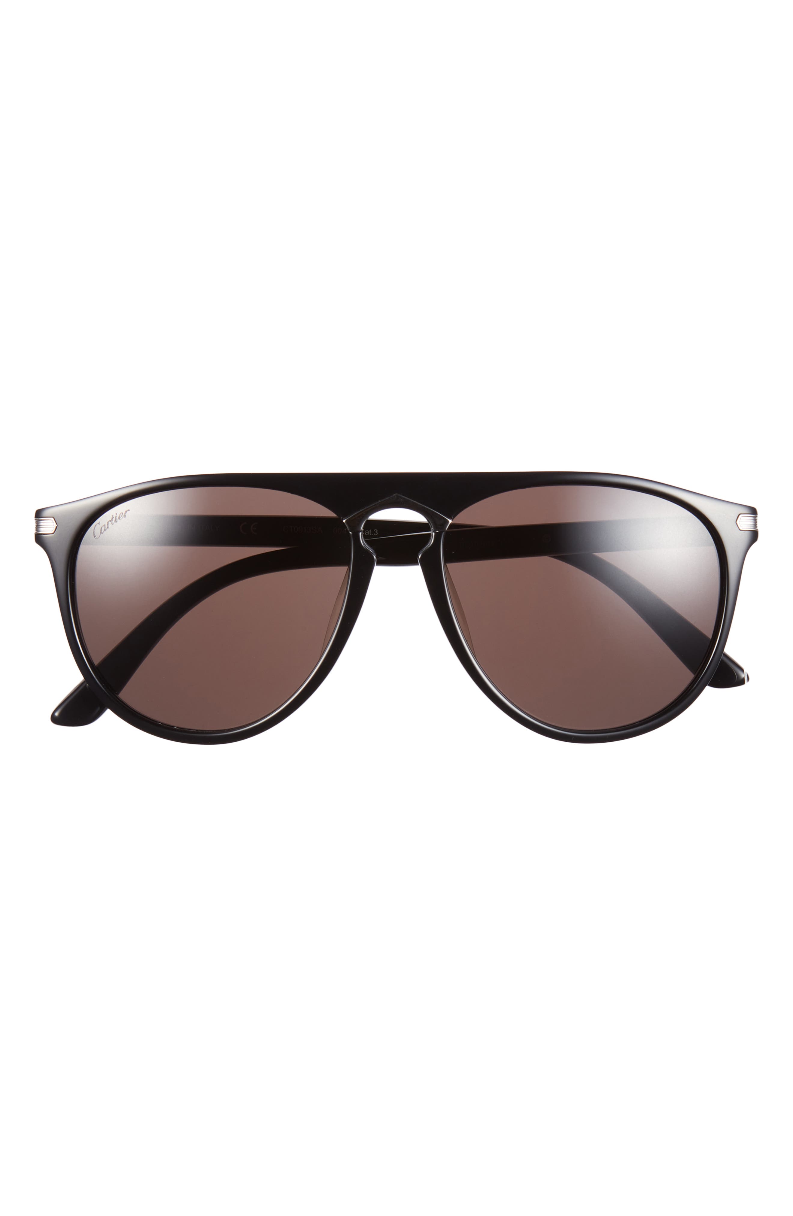 Cartier 57mm Aviator Sunglasses