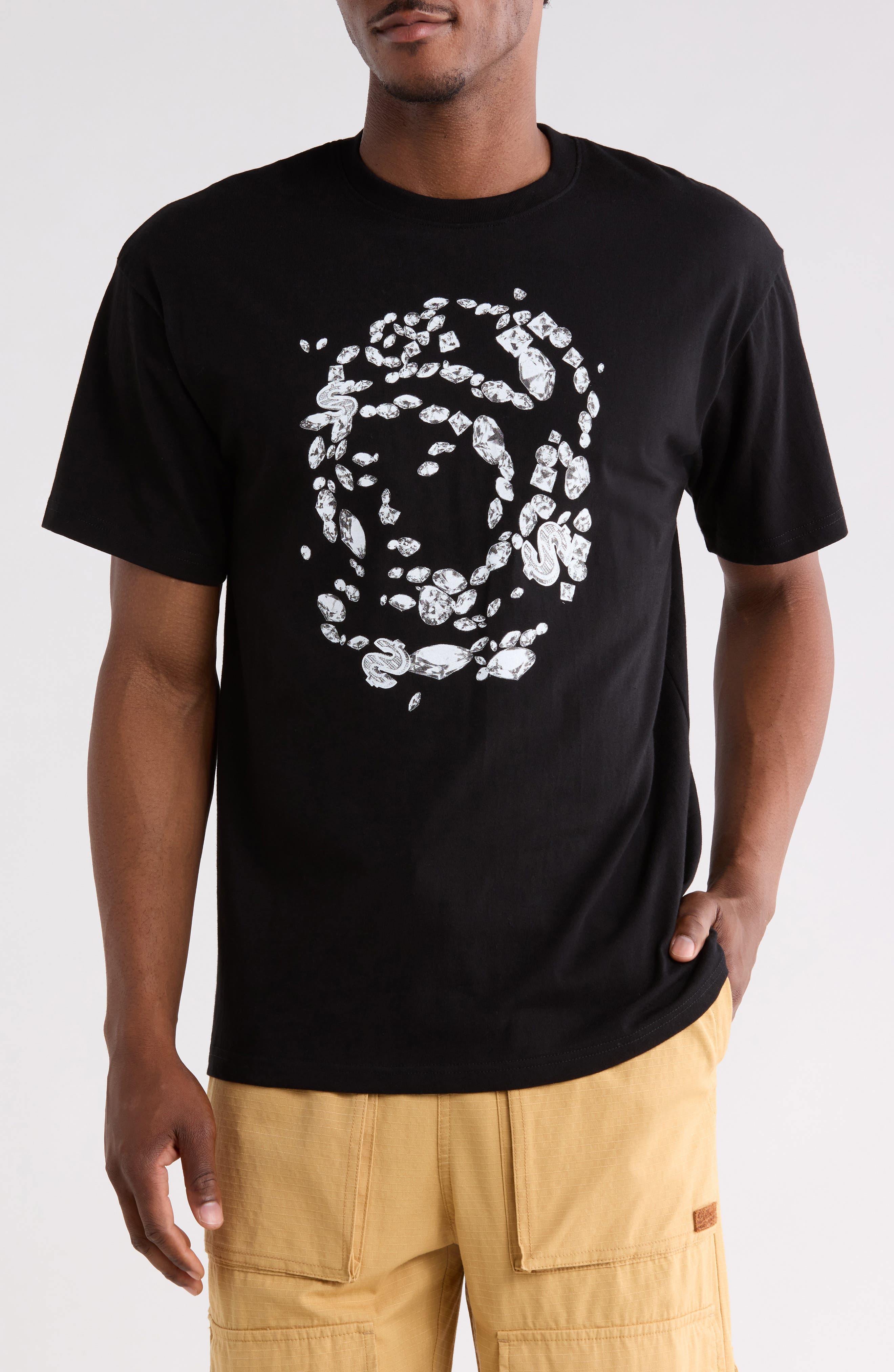 Billionaire Boys Club Gems Cotton Graphic T-Shirt