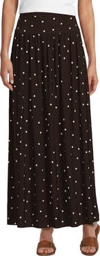 Lands' End Silky Knit Maxi Skirt