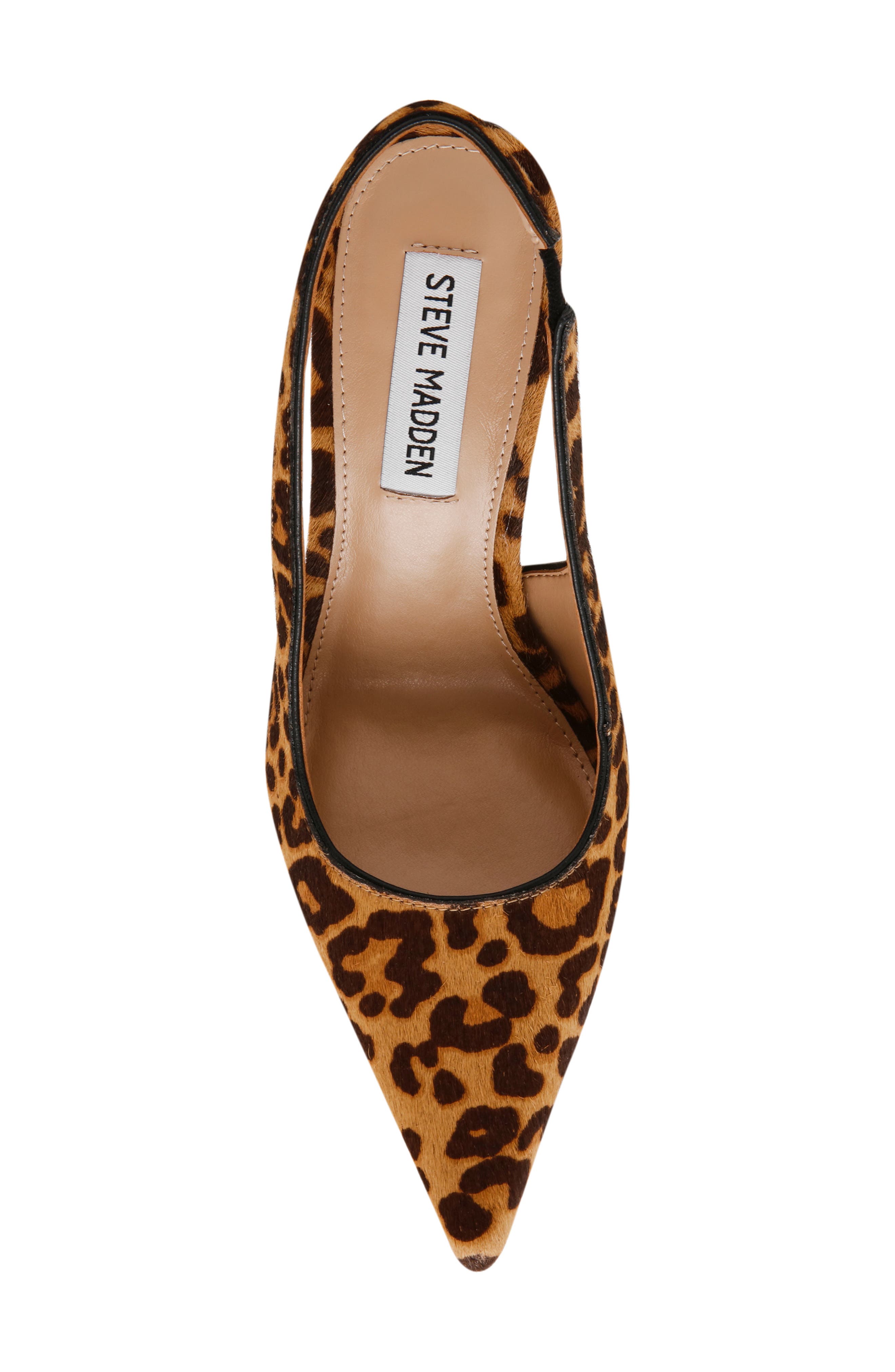 Reyes Pointed Toe Slingback Sandal, Alternate, color, LEOPARD