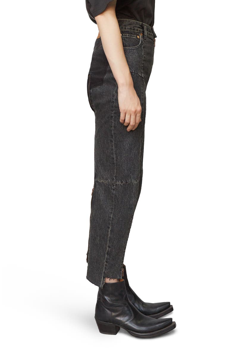 x Levi's® Reworked Jeans, Alternate, color, BLACK